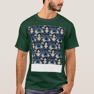Camiseta Patrón asiático sin foco, viejo chino japonés