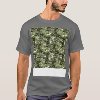 Camiseta Patrón asiático sin foco, viejo chino japonés
