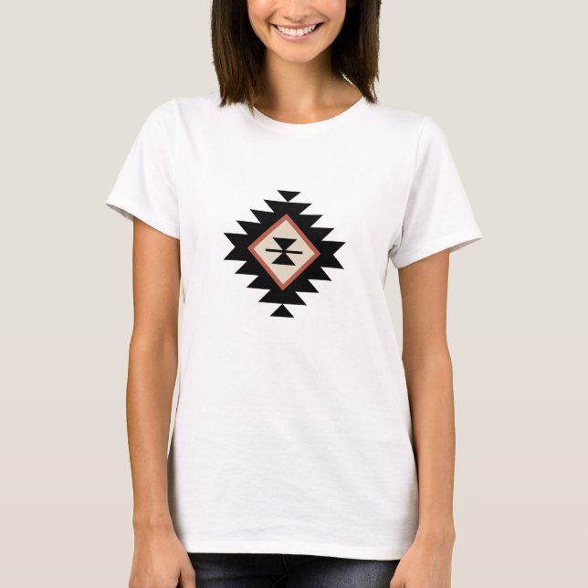 Camiseta Patrón azteca (Anverso)