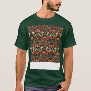 Camiseta Patrón bohemio sin foco Boho Hippie Flor gitana