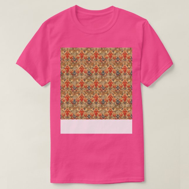 Camiseta Patrón bohemio sin foco Boho Hippie Flor gitana (Diseño del anverso)