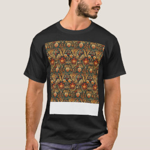 Camiseta Patrón bohemio sin foco Boho Hippie Flor gitana