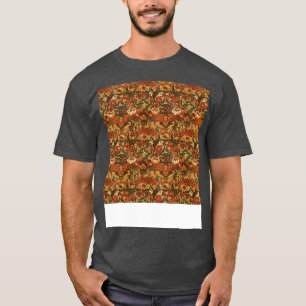 Camiseta Patrón bohemio sin foco Boho Hippie Flor gitana