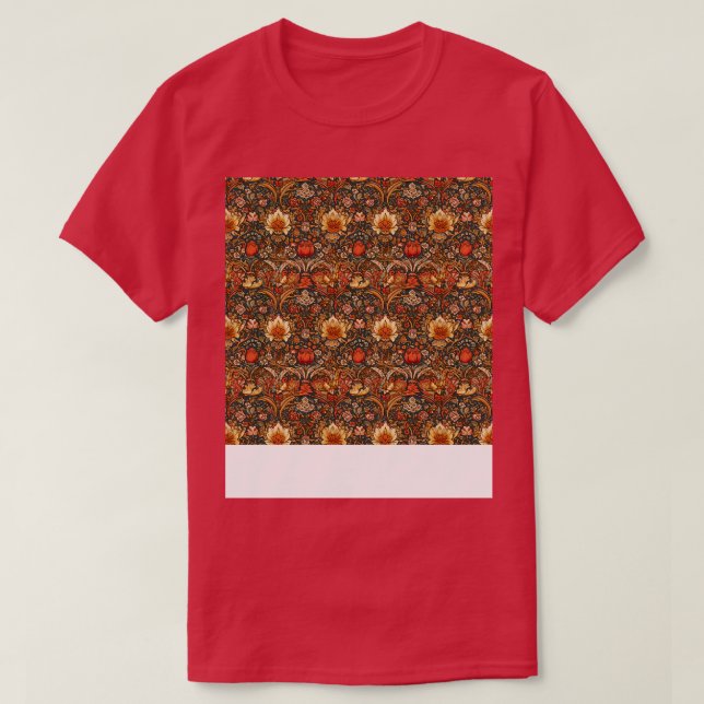 Camiseta Patrón bohemio sin foco Boho Hippie Flor gitana (Diseño del anverso)