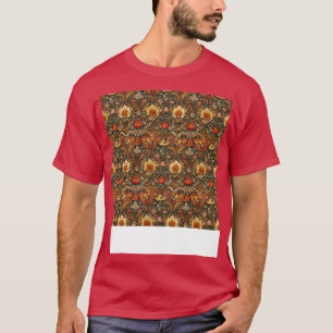 Camiseta Patrón bohemio sin foco Boho Hippie Flor gitana