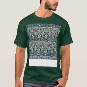 Camiseta Patrón boho sin foco Flor gitana hippie bohemia