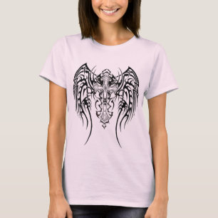 Camiseta Patrón cruzado de Angel Wings
