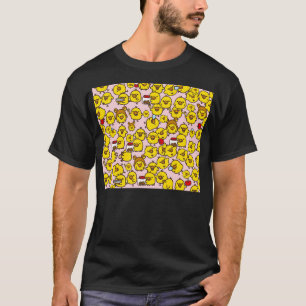 Camiseta Patrón Cute Kiiroitori