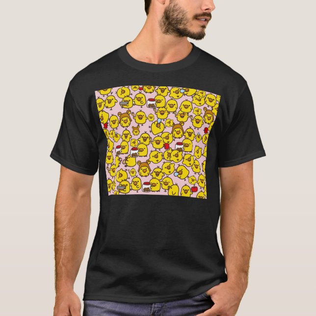 Camiseta Patrón Cute Kiiroitori (Anverso)