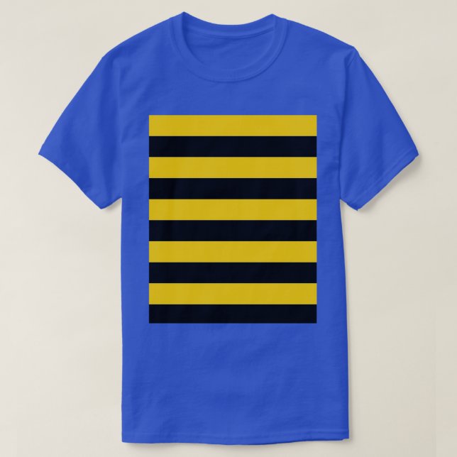Camiseta Patrón de abejas rayas negras y amarillas Gráfico (Diseño del anverso)