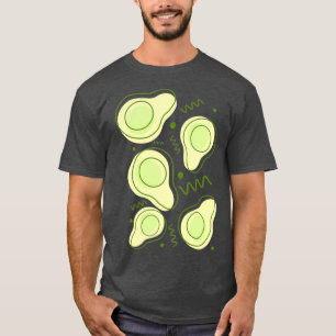 Camiseta Patrón de aguacate 9 2
