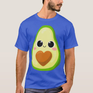 Camiseta Patrón de aguacate lindo 8