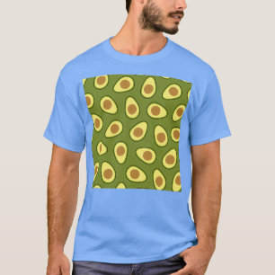 Camiseta Patrón de aguacate medio 1