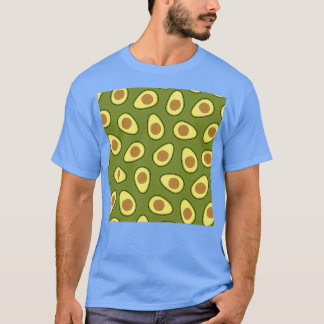 Camiseta Patrón de aguacate medio 1