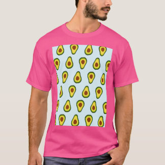 Camiseta Patrón de aguacates sin fisuras