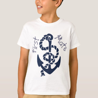 Camiseta Patrón de anclaje de la Marina Náutica