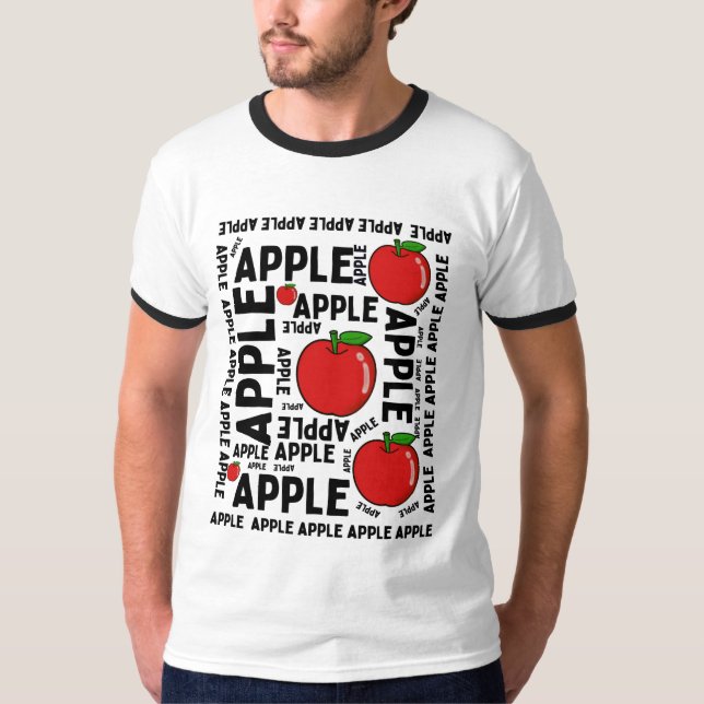 CAMISETA PATRÓN DE APPLE (Anverso)