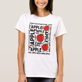 CAMISETA PATRÓN DE APPLE