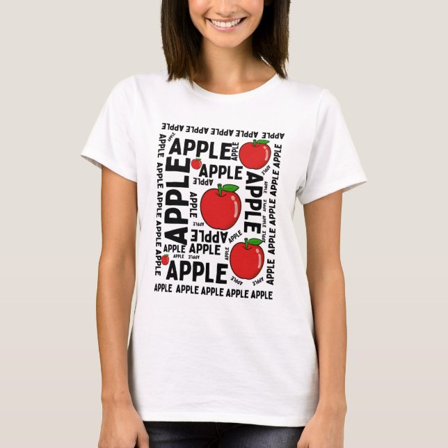CAMISETA PATRÓN DE APPLE (Anverso)