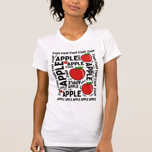 CAMISETA PATRÓN DE APPLE (Anverso)
