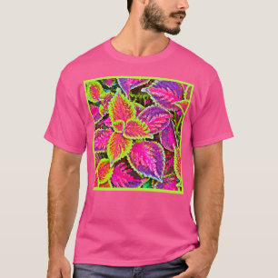 Camiseta Patrón de armonía Vivid ChromaLeaf