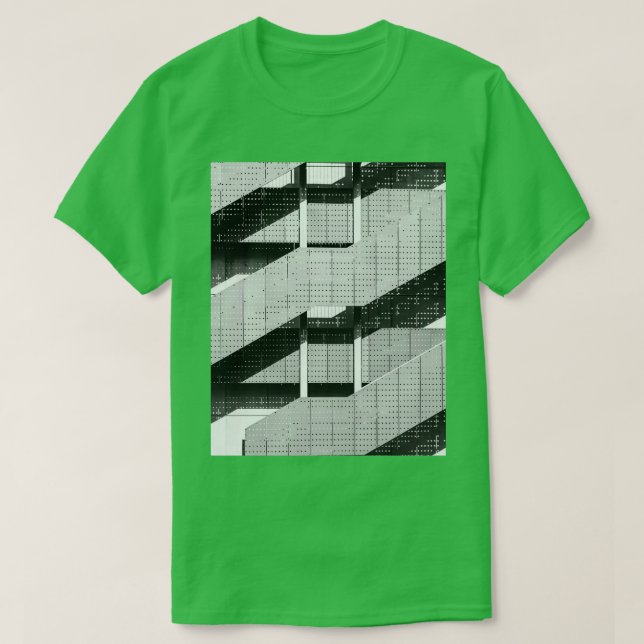Camiseta Patrón de arquitectura 1 (Diseño del anverso)
