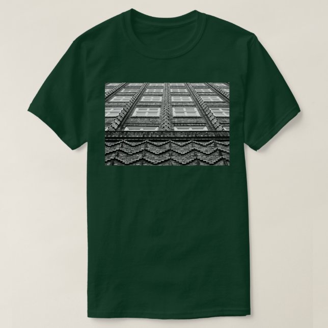 Camiseta Patrón de arquitectura 5 (Diseño del anverso)