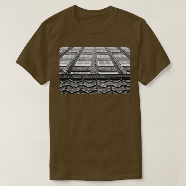 Camiseta Patrón de arquitectura 5 (Diseño del anverso)