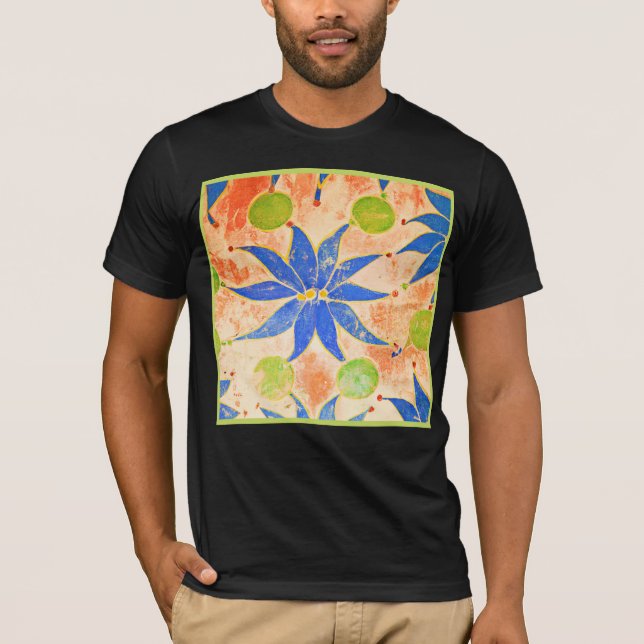 Camiseta Patrón de arte cromático (Anverso)