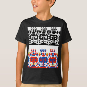 Camiseta Patrón de arte folclórico de Bulgaria