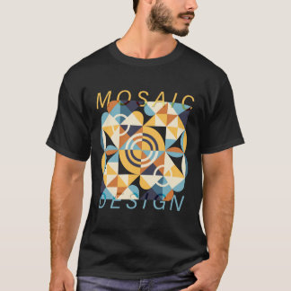 Camiseta Patrón de arte mosaico