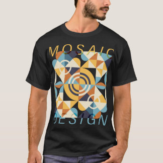 Camiseta Patrón de arte mosaico