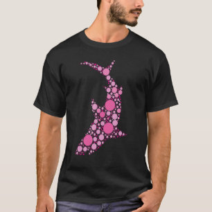 Camiseta Patrón de Arte Tiburón Colorido Septiembre Interna