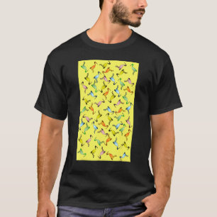 Camiseta Patrón de ave de gallina de basura australiana mul