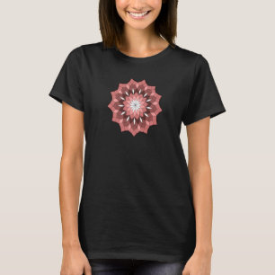 Camiseta Patrón de azulejos ornamentales de JCombs Mandala 