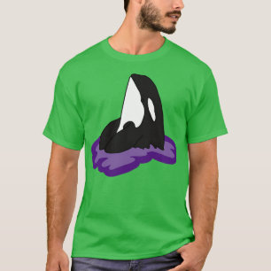 Camiseta Patrón de ballena asesina de orca