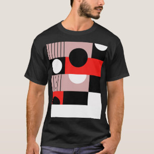 Camiseta patrón de bauhaus