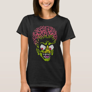 Camiseta Patrón de bloque de aliens geniales Ovni Espacio e