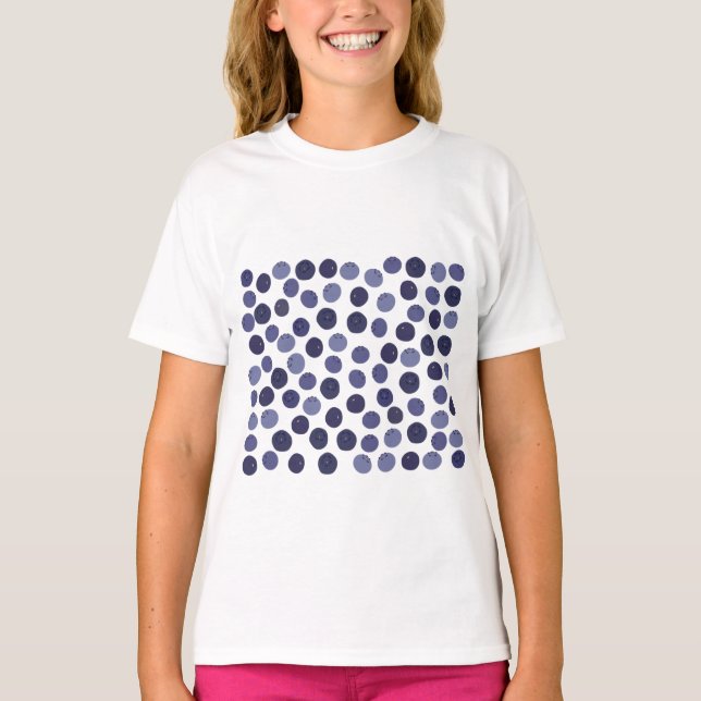 Camiseta Patrón de Blueberry (Anverso)