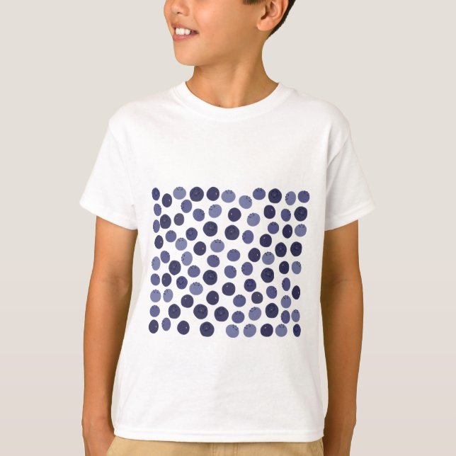 Camiseta Patrón de Blueberry (Anverso)
