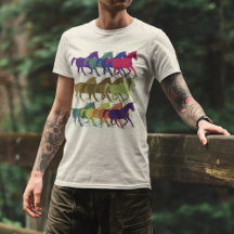 Patrón de caballos, animales de granja
