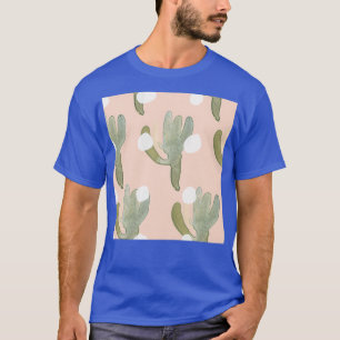 Camiseta Patrón de cactus de corte de Pastel