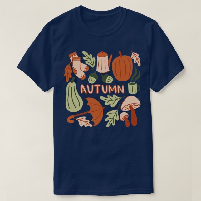 Camiseta Patrón de caída (Diseño del anverso)