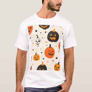 Camiseta Patrón de calabaza