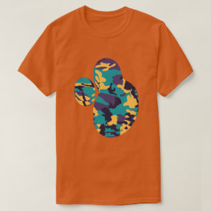 Camiseta Patrón de Camuflaje de Verano Pintura Splat v2