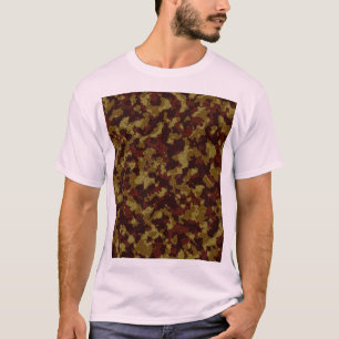 Camiseta Patrón de camuflaje digital multiterreno texturiza