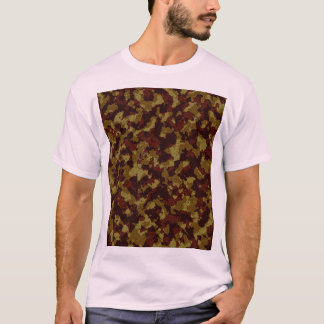 Camiseta Patrón de camuflaje digital multiterreno texturiza