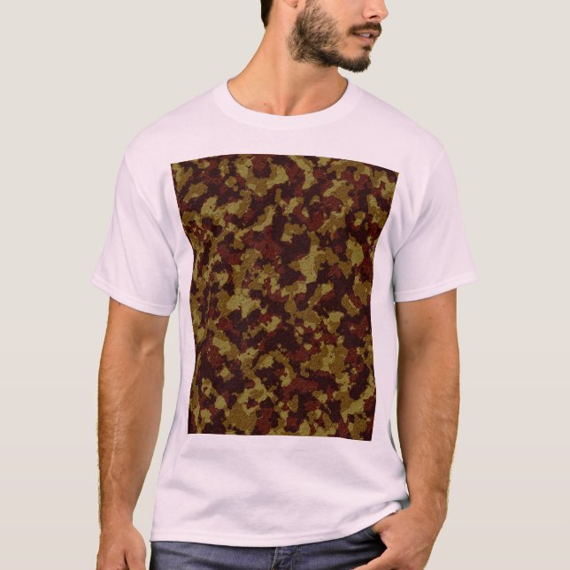 Camiseta Patrón de camuflaje digital multiterreno texturiza (Anverso)