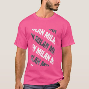 Camiseta Patrón de camuflaje gris Camo de Milán
