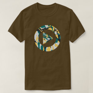 Camiseta Patrón de camuflaje Lakeside Presiona Play